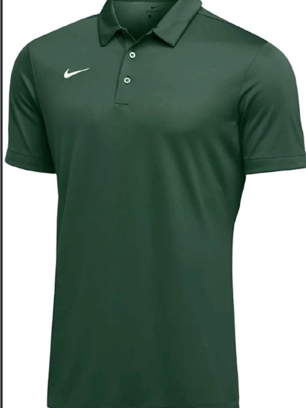 Nike Men's Forest Green Performance Polo Size Small NWT